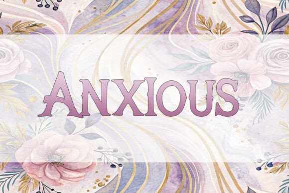 Anxious Fonts for Display Design