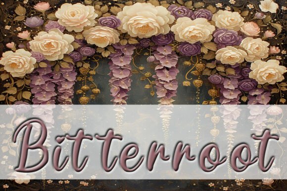 Bitterroot: Fonts for Script Amp Projects
