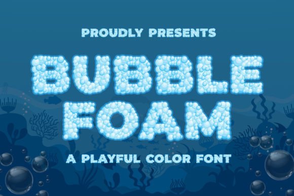 Bubble Foam: Playful Fonts for Digital Design