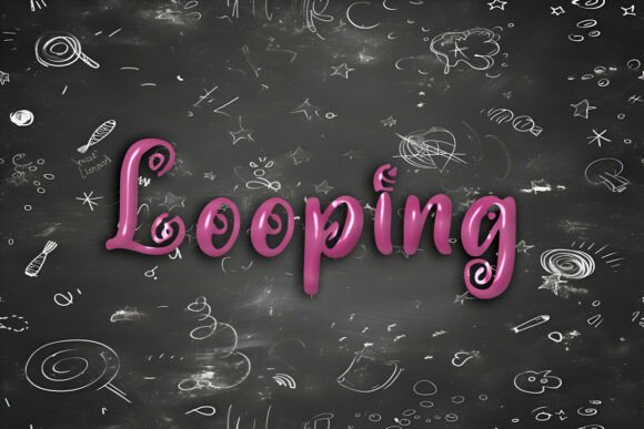 Looping: Fonts for Creative Display