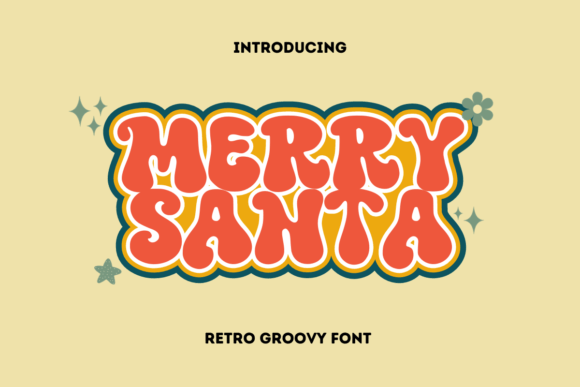 Merry Santa: A Fun Display Font for Creative Design