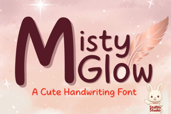 Misty Glow: Fonts for Script Amp Creations