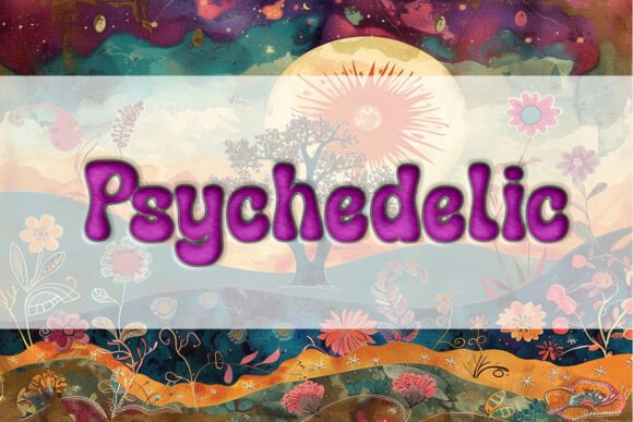 Psychedelic Display Fonts: A Bold Brand Review