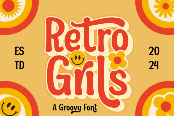 Retro Grils: Fonts for Display