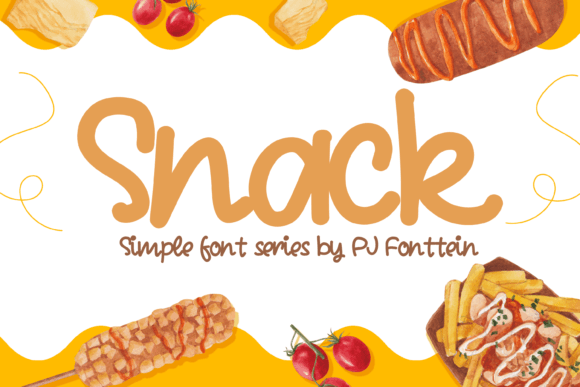 Snack Fonts: A Display Font for Creative Publishing