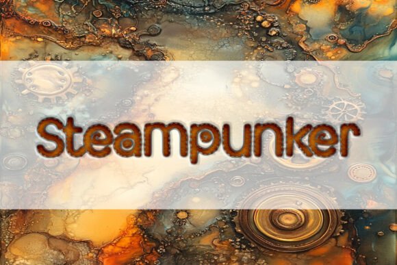 Steampunker Fonts: A Bold Display for Branding