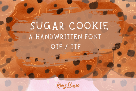Sugar Cookie: A Sweet Display Font for Creative Branding