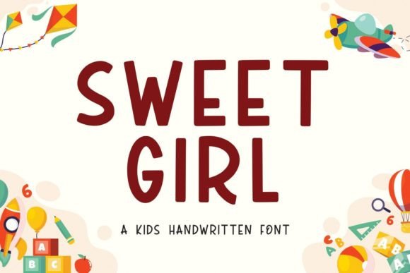 Sweetgirl: A Cute Sans Serif Font for Digital Sellers
