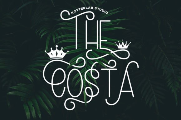 The Costa: A Display Font for Modern Design