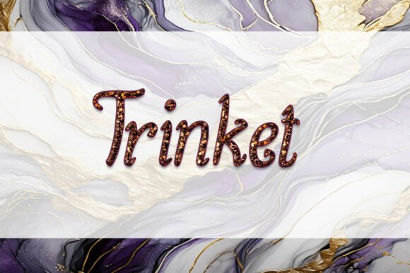 Trinket Font: Script Amp for Small Business Branding