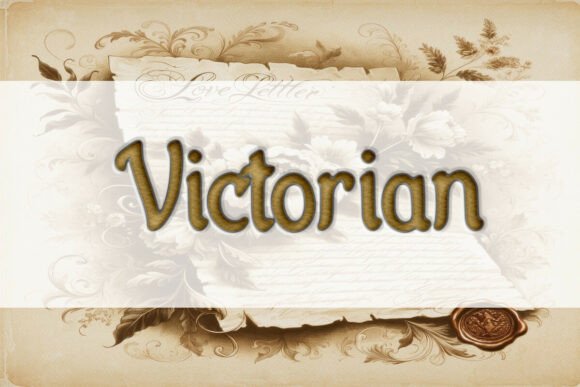 Victorian Fonts: Script Amp Elegance