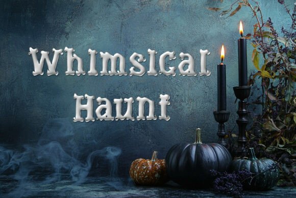 Whimsical Haunt: Fonts for Display Design